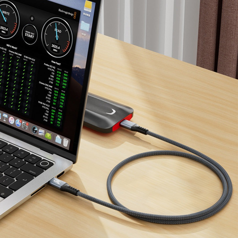 40Gbps Double Ended USB Type C Data Cable for Laptops