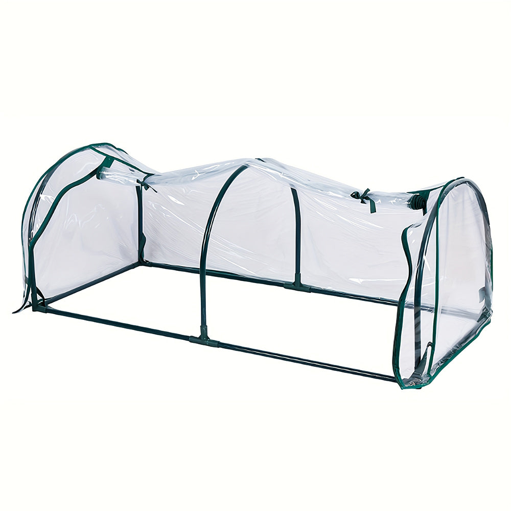 Clear Outdoor Plant Greenhouse Waterproof Garden Shed with Zippered Windows Style 2