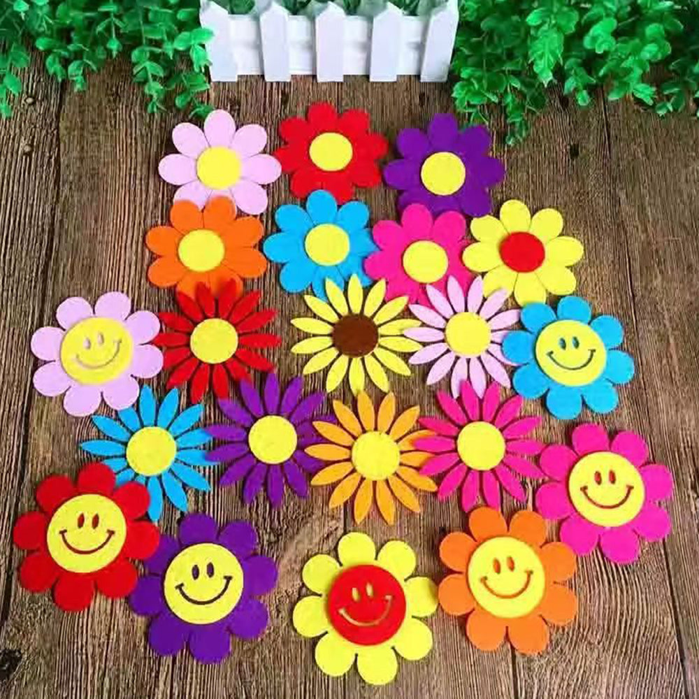 40Pcs Stiff Polyester Felt Fabric Sheets for Sewing and DIY Crafts