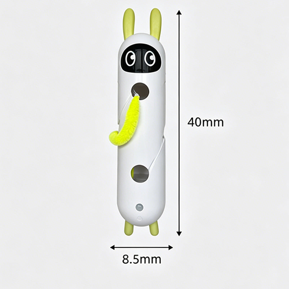 Interactive Electric Cat Toy with Smart Sensor and Suction Cup-Rabbit