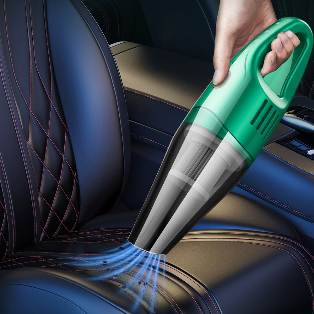 Cordless Handheld Vacuum Portable Small Hand Vacuum Cleaner for Home Car Green