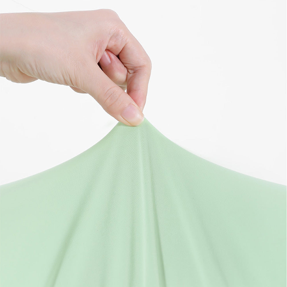 Summer Cooling Pillow Cases for Hot Sleeper Soft Breathable Absorbs Heat Solid Pillowcase Green