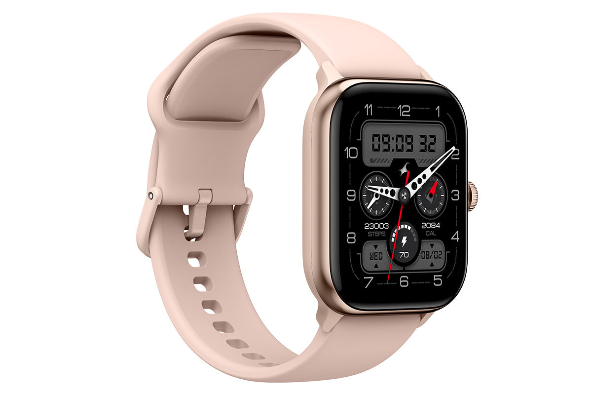 Bluetooth Calling Smartwatch with 1.85 Inch Display Fitness and Health Tracking for Men and Women -Pink