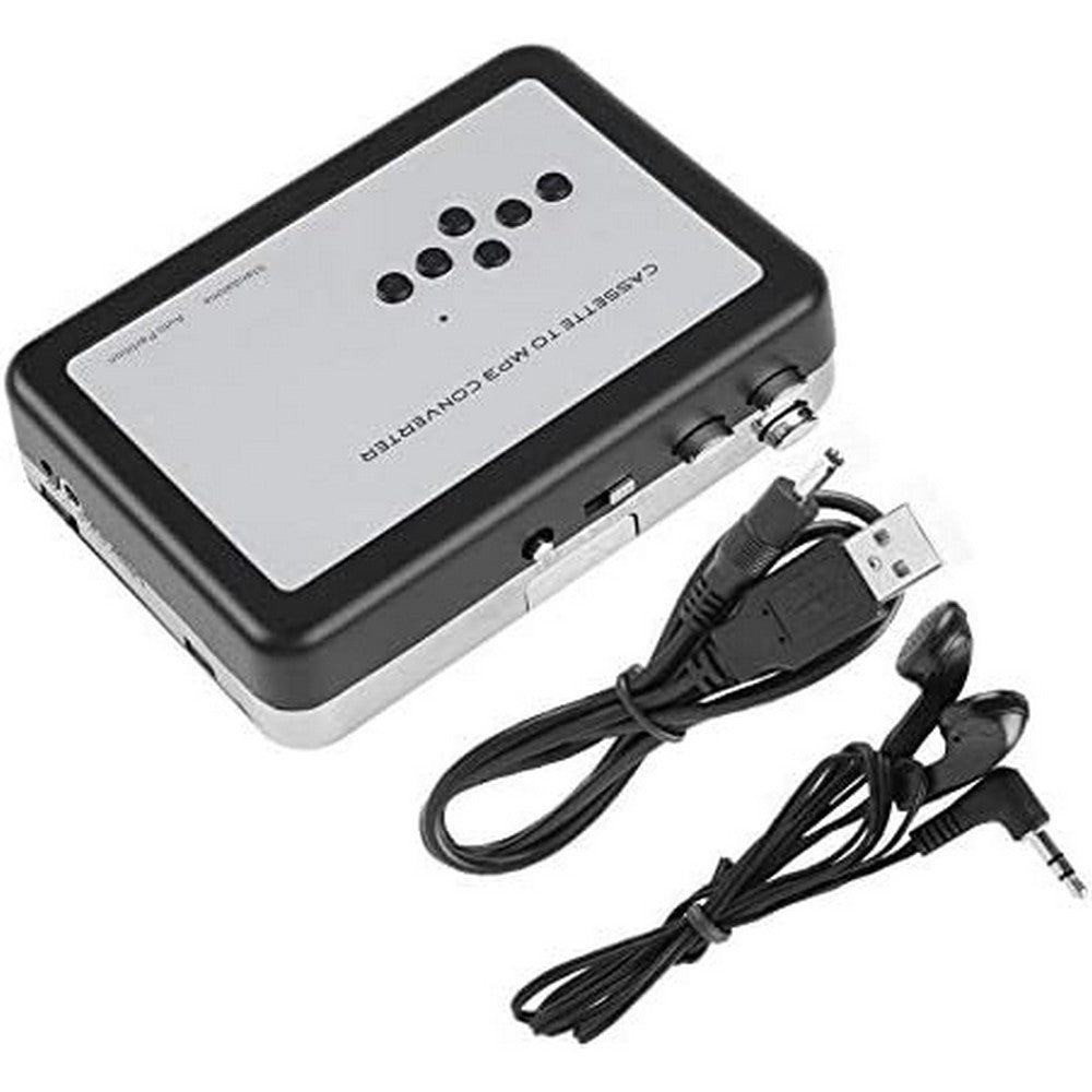 Cassette Player USB Walkman Converts Cassette Tapes to MP3s