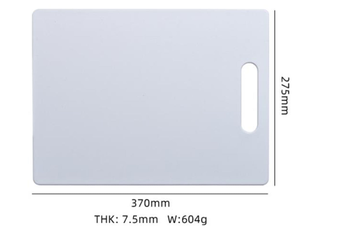 37x27.5cm Reversible Plastic Cutting Board Kitchen Chopping Board for Chopping Slicing