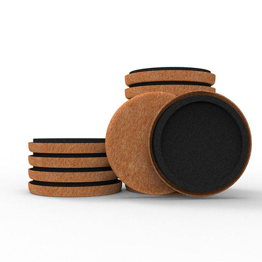 8Pcs Felt Furniture Sliders for Hardwood Floors Furniture Protective Mover Pads