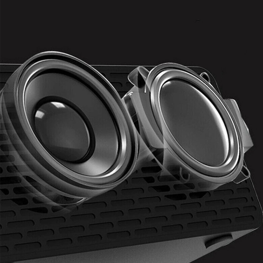 Wireless Charging Bluetooth Speaker with LED Digital Alarm Clock