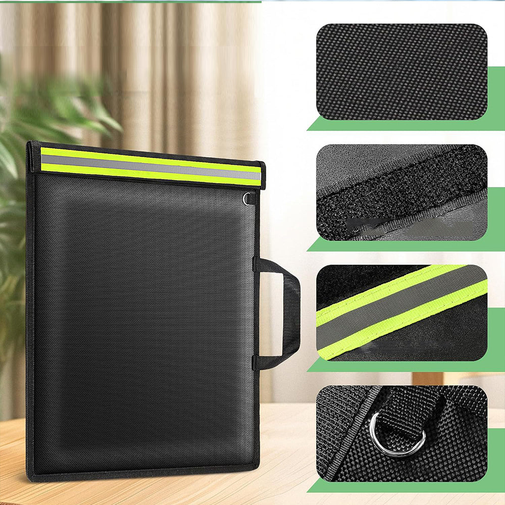 3Pcs Set Anti-Tracking Faraday Bags Anti-Theft Fireproof Bags with Reflective Strips
