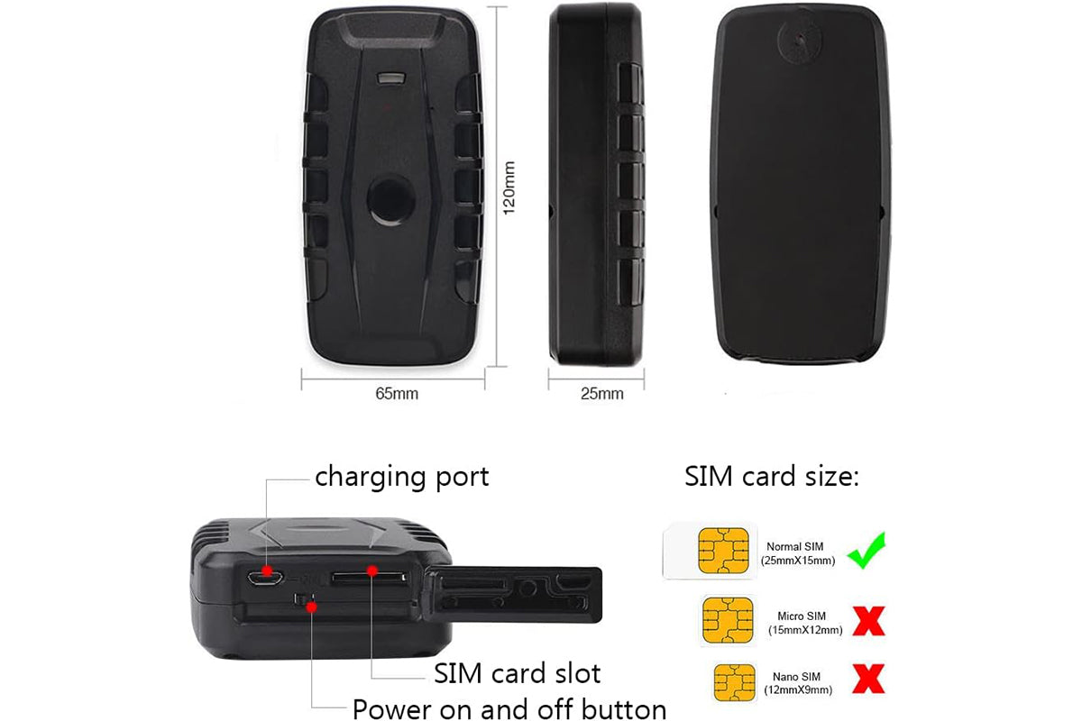 4G Positioning System Tracker  Real-Time Tracker for Vehicles Cars Fleets IP65 Waterproof