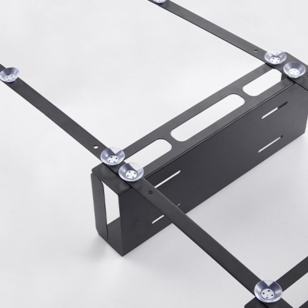 2-Tier Bathroom Shower Caddy Hanging Shelf Bathroom Storage Rack Organizer Style 1