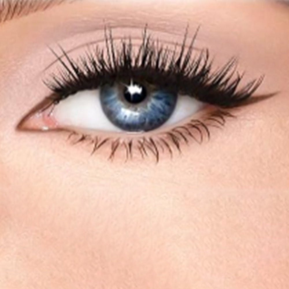 3 Pairs of Eyelashes Self-Adhesive Multiple Reversible Glue-Free Reusable Fake Eyelashes