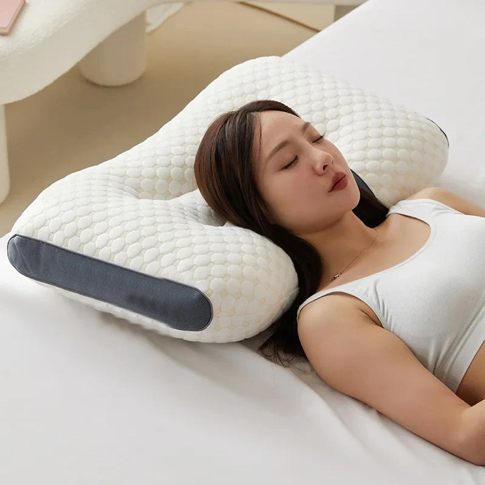 60x40cm Ergonomic Pillow Cervical Neck Pillow Neck Massage Pillow