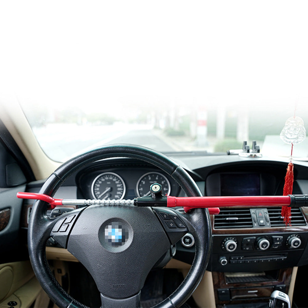 Extendable Car Steering Wheel Lock Anti-Theft Device for Car SUV
