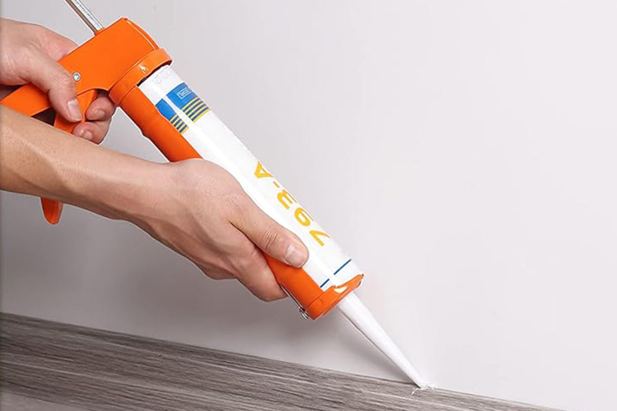 Manual Caulking Gun 10:1 Thrust Ratio No Drip Sealant Application Tool
