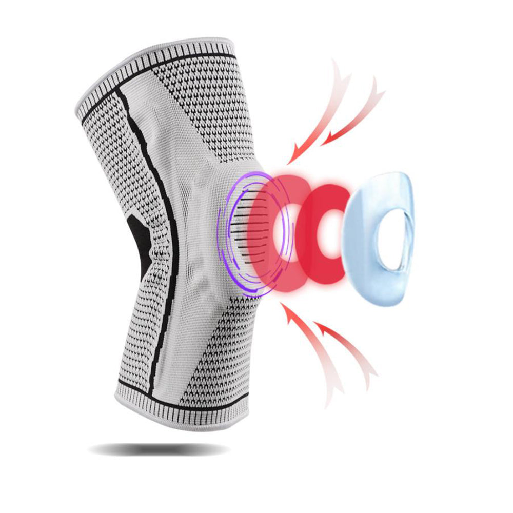 Pair of Knee Brace Knee Compression Sleeve Sports Knee Support