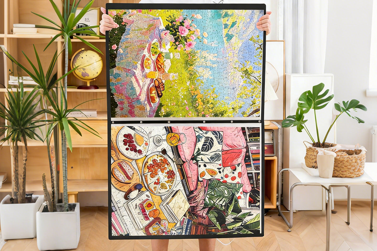 Space Saving Puzzle Storage Binder for 1000 Pieces Puzzle