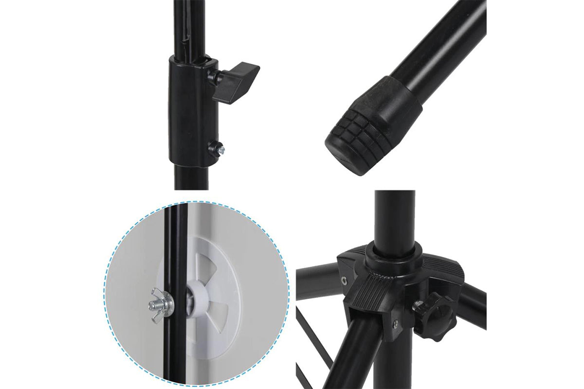50cm Prize Wheel with Folding Tripod Stand 12 Slots Tabletop Spinning Whee
