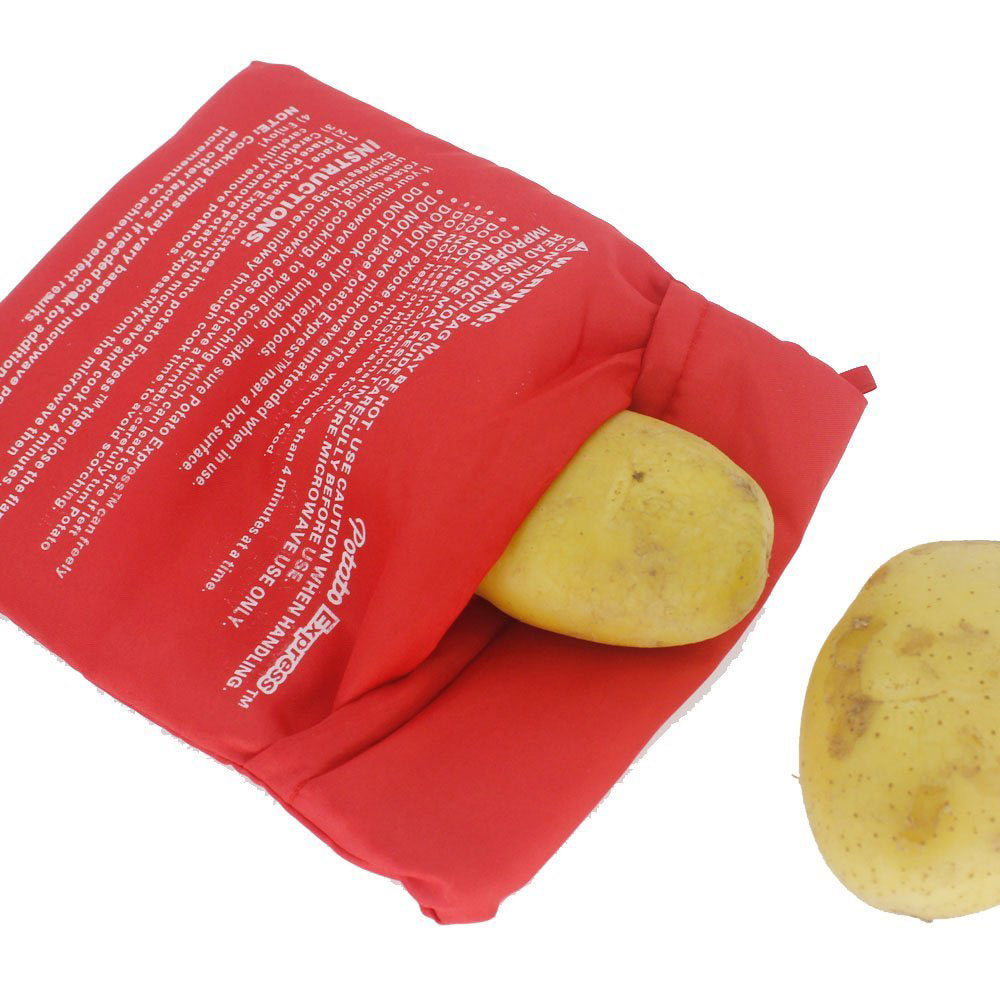 6Pcs Kitchen Microwavable Instant Potato Bags