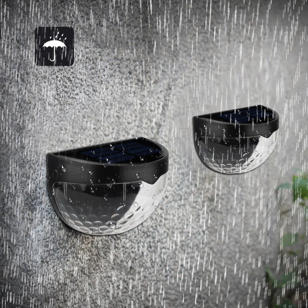 Solar Powered Fence Wall Mount Decorative Lights