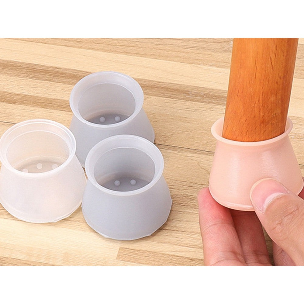 12Pcs Furniture Silicon Protection Cover Table Legs Protection Lids