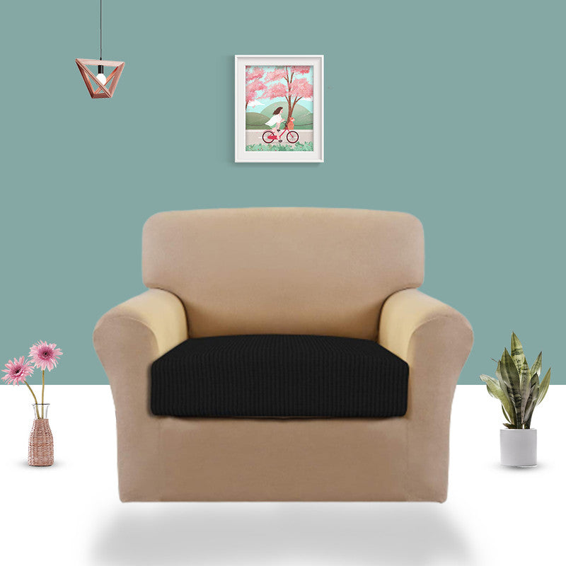 Water Repellent Sofa Seat Cushion Cover Furniture Couch Seat Slipcover Elastic Protectors