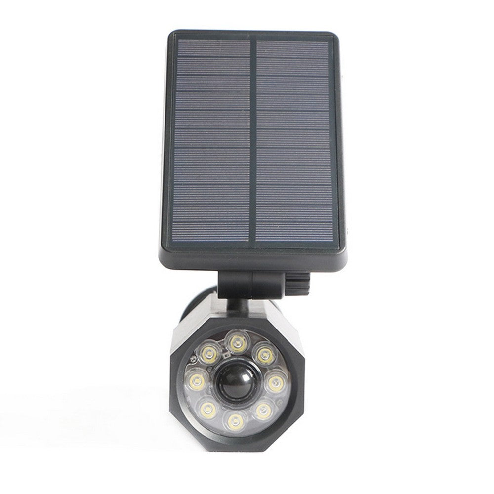 8LED Outdoor Solar Powered Wireless Security Light Motion Sensor Lamp Wall Spotlight