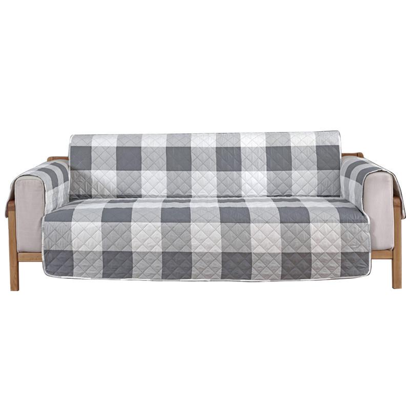 Classic Lattice Sofa Protectors Leather Couch Sofa Cover Furniture Slipcover Quilted Sofa Cover Living Room Home Decoration