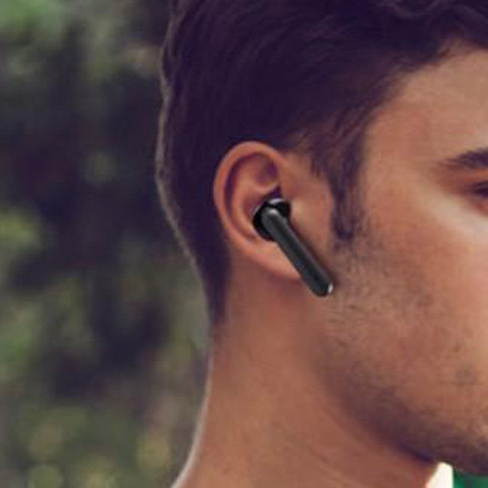 X15 Wireless Earbuds Bluetooth 5.0 Headphones Hi-Fi Stereo Touch Control TWS Headset with LED Power Display Charging Case Black