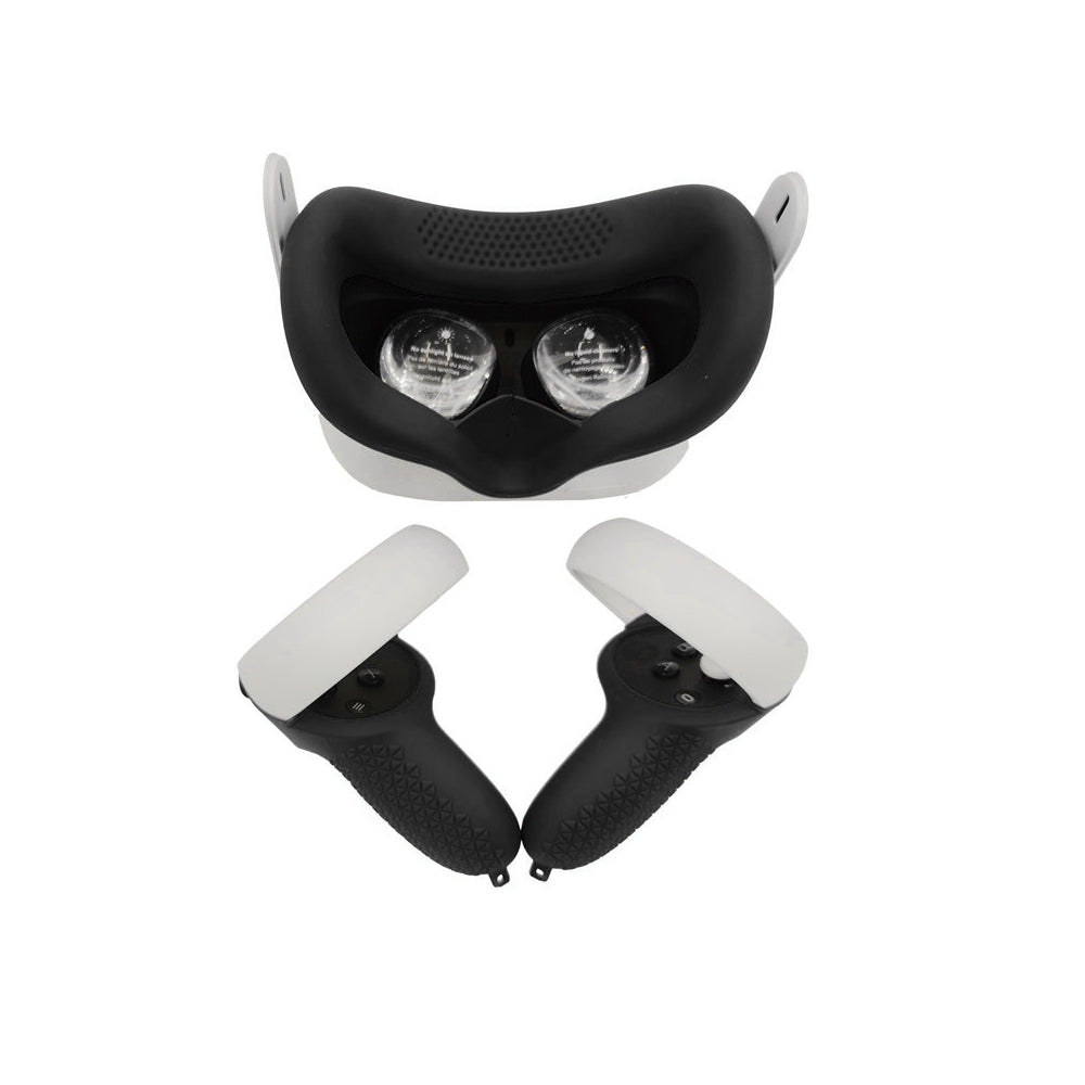13PCS VR Silicone Face Cover Touch Controller Grip Cover for Oculus Quest 2 Accessories