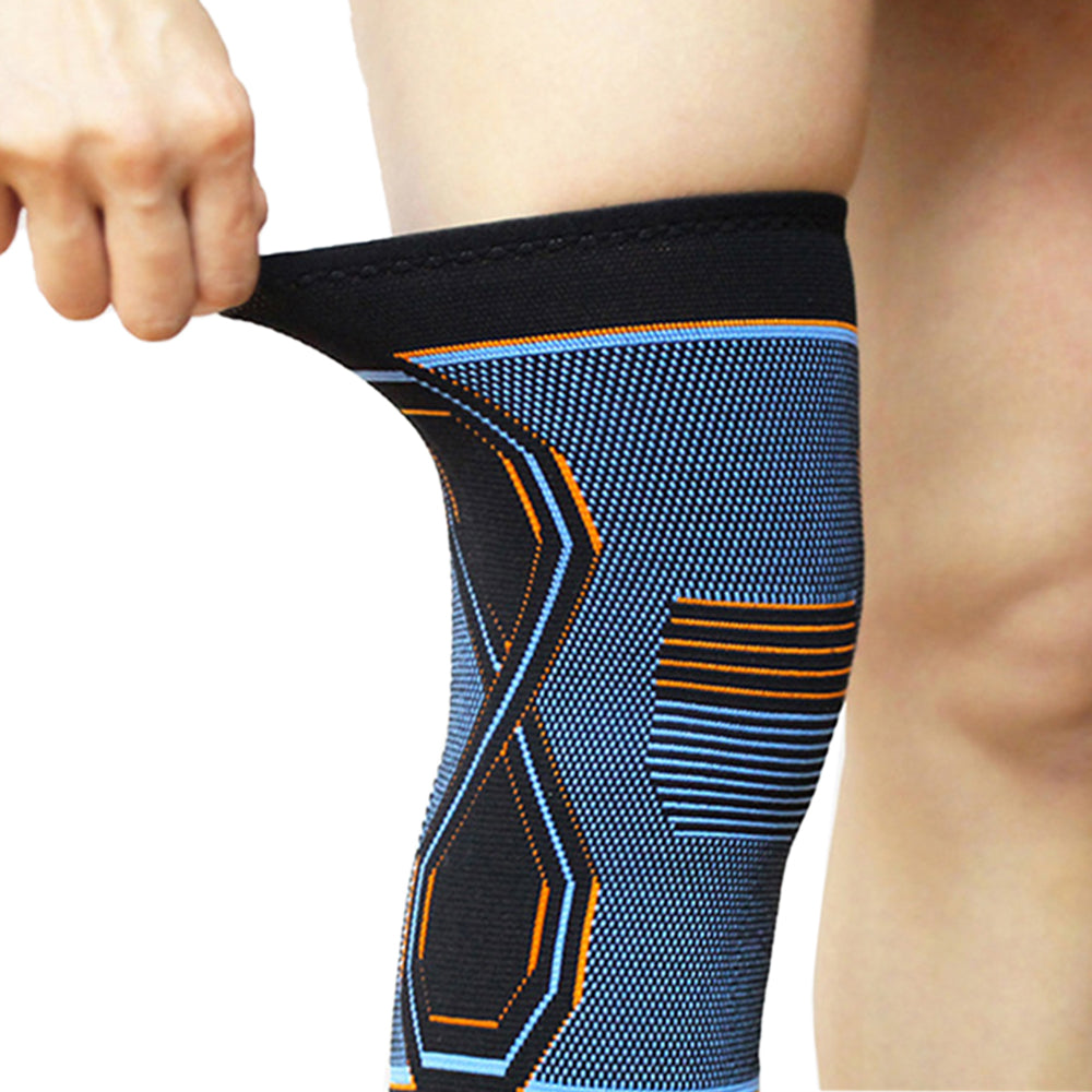 Knee Brace 2 Pairs of Knee Compression Sleeve for Sports Gym Basketball Running