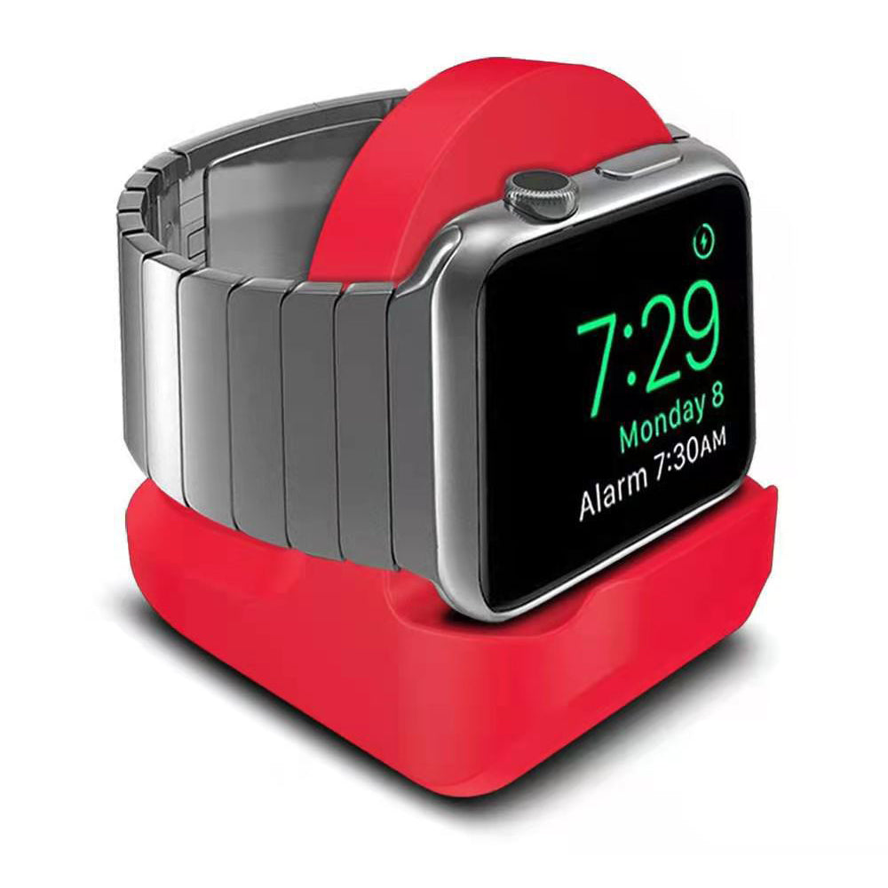 Wireless Charger Stand for iWatch Apple Watch Red