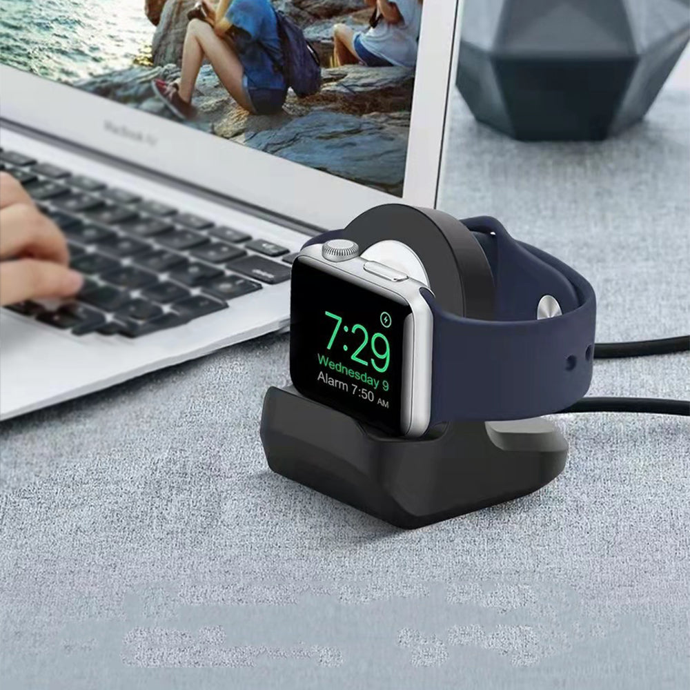 Wireless Charger Stand for iWatch Apple Watch Black