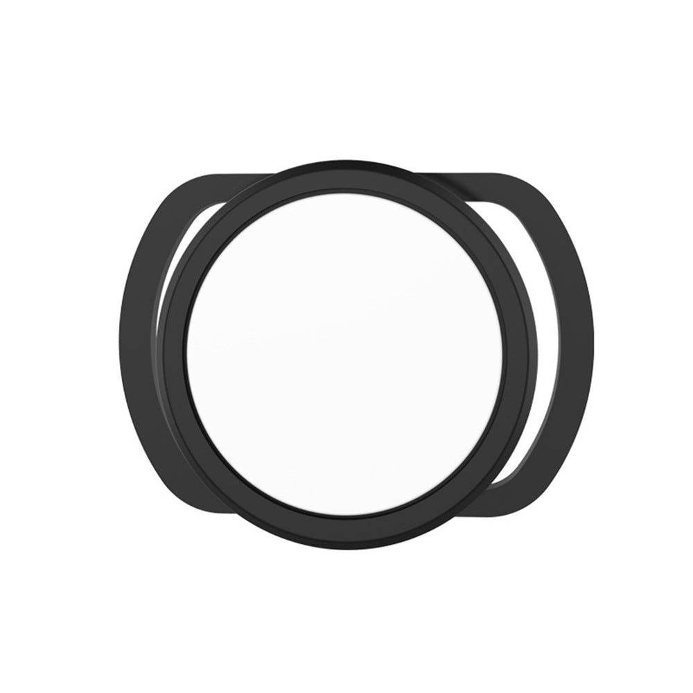 FancyGrab 2Pcs Silicone Tracker Protective Case for Pet Collar Compatible with Apple Airtag Black and Dark Blue