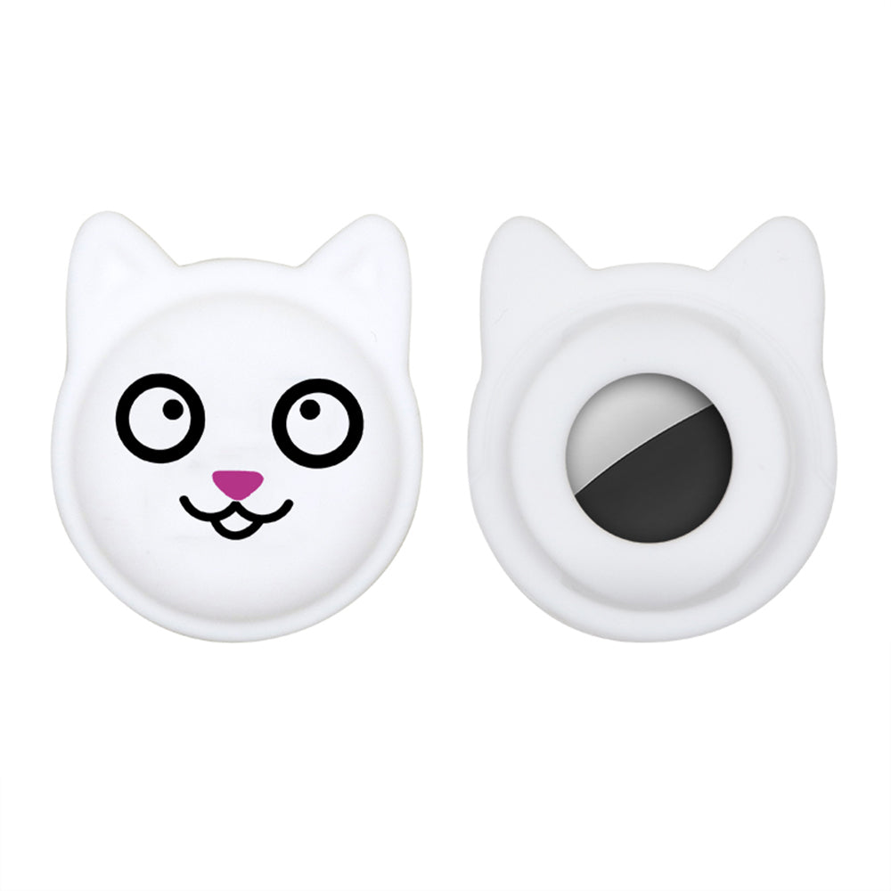 2X Silicone Tracker Protective Case for Pet Collar Compatible with Apple Airtag