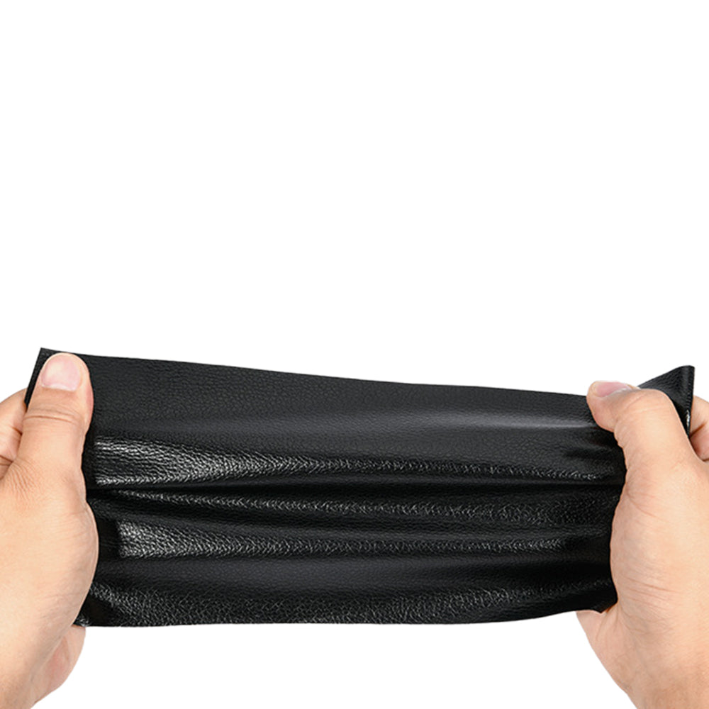 5Pcs Leather Repair Patch Self Adhesive Leather Tape for Car Seat Sofa Bag Furniture -Black