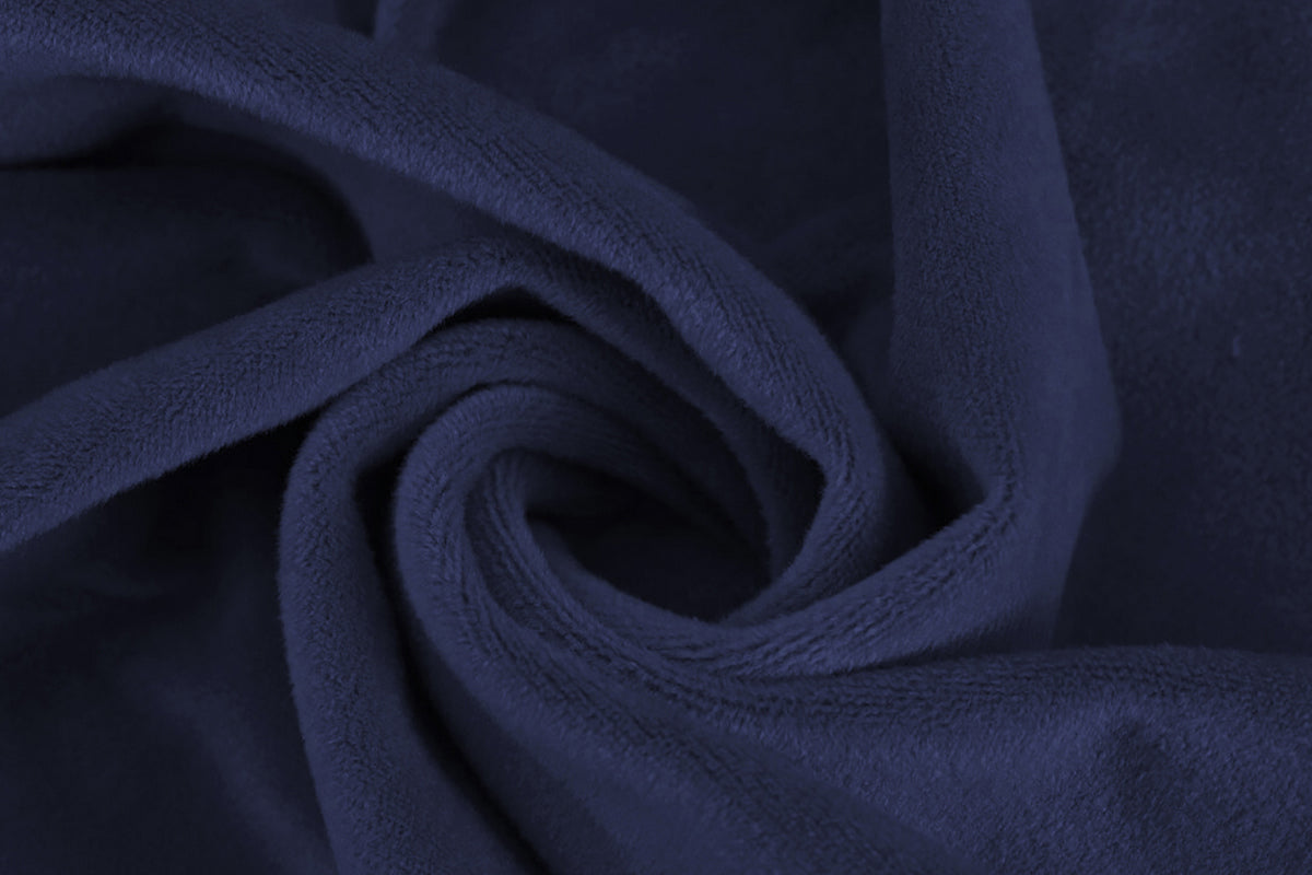 Stretch Ottoman Cover Footrest Stool Covers Slipcovers Rectangle Stretchable Stool Cover-Navy Blue