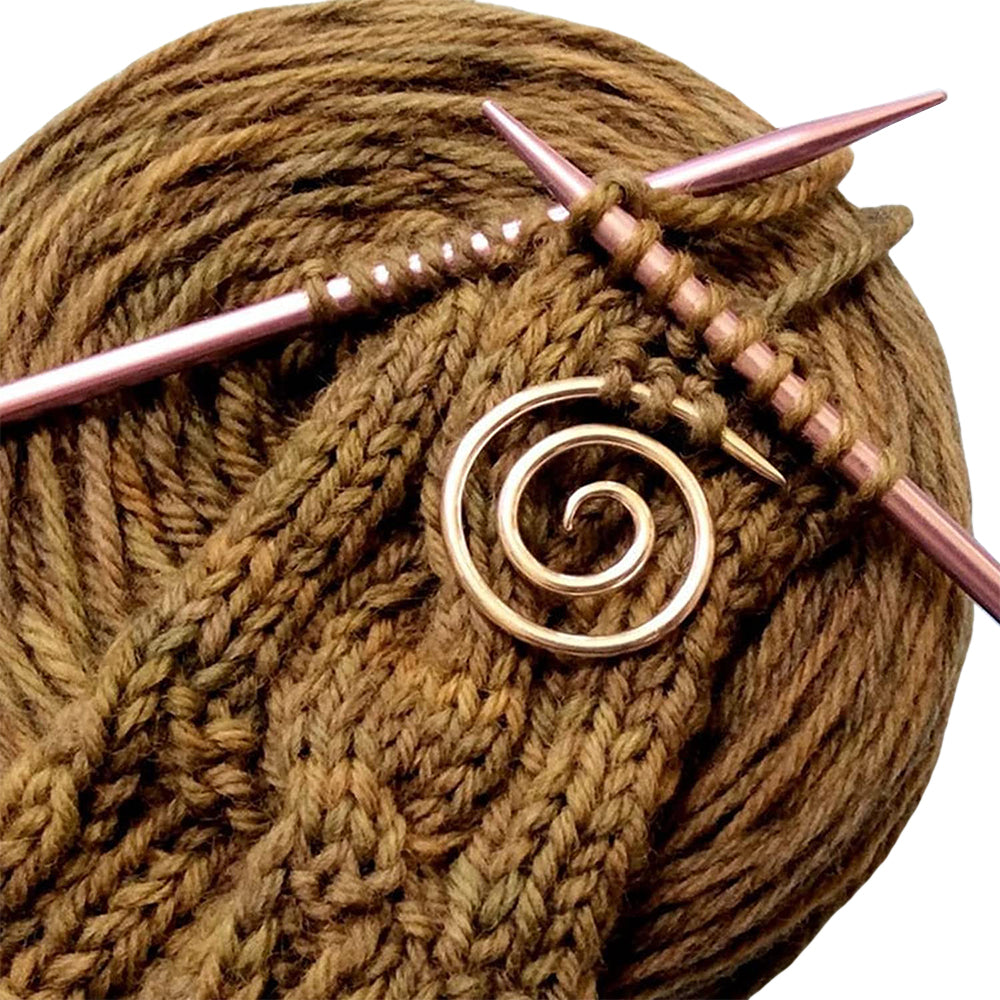 4Pcs Spiral Cable Knitting Needle Spiral Shawl Needle Sewing Knitting Bent Needles Knitting Tool