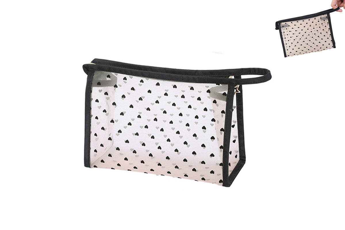 Portable Makeup Brush Bag Women Travel Makeup Brush Organizer cosmetics Pouch Bags-Medium Clutch Without Handle