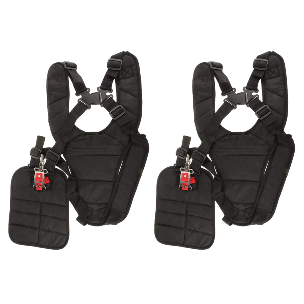 2pcs Comfort Strap Double Shoulder Trimmer Harness Garden Brush Cutter Lawn Mower Belt