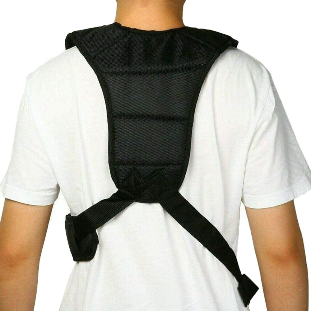 2pcs Comfort Strap Double Shoulder Trimmer Harness Garden Brush Cutter Lawn Mower Belt