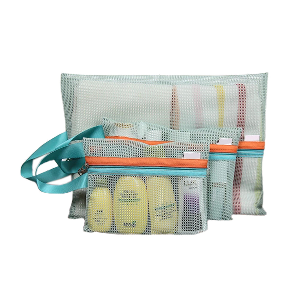 4Pcs Travel Storage Bag Travel Luggage Organiser Bag -Blue
