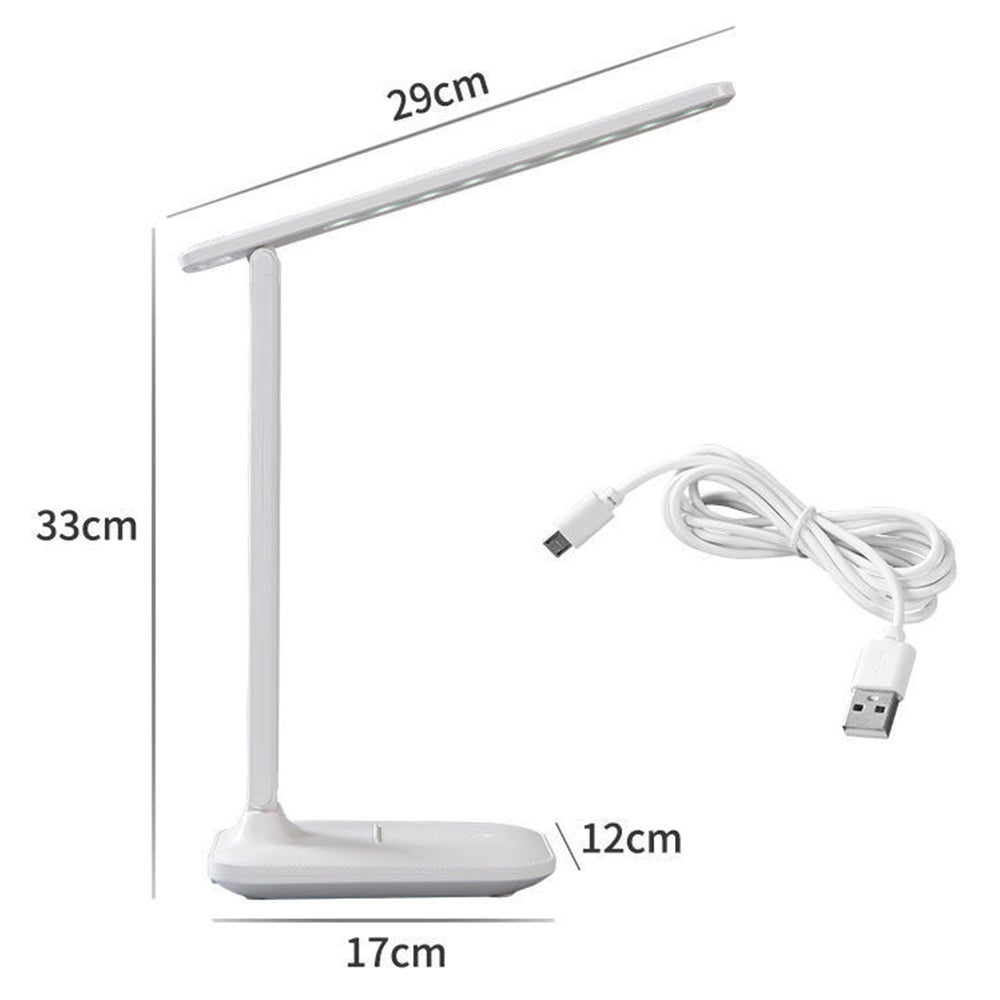 USB Charging Touch Control LED Desk Lamp With Phone Holder