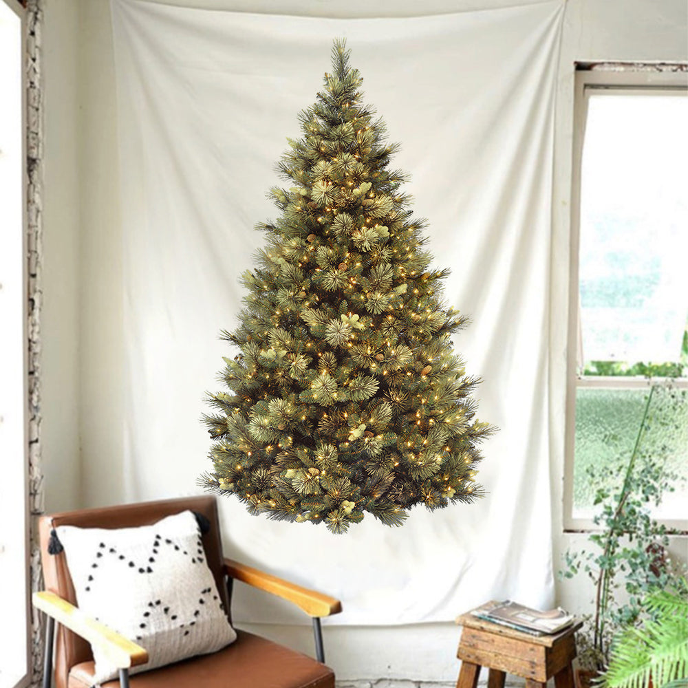 Christmas Wall Tapestry Hanging Art Backdrop for the Living Room Background Wall Party Home-Style 3