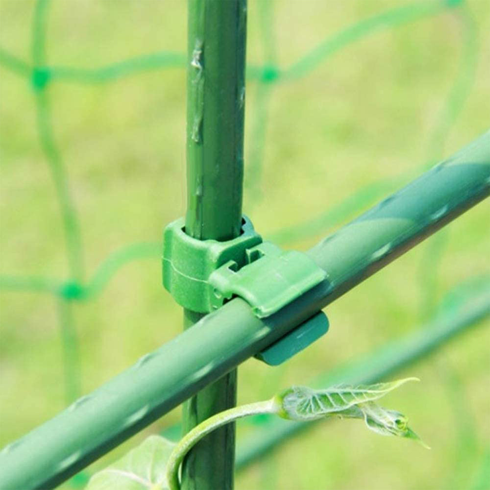 10Pcs 20mm Plant Trellis Connector Clip for Fixed Climbing Plants Tomato Vegetable Cage