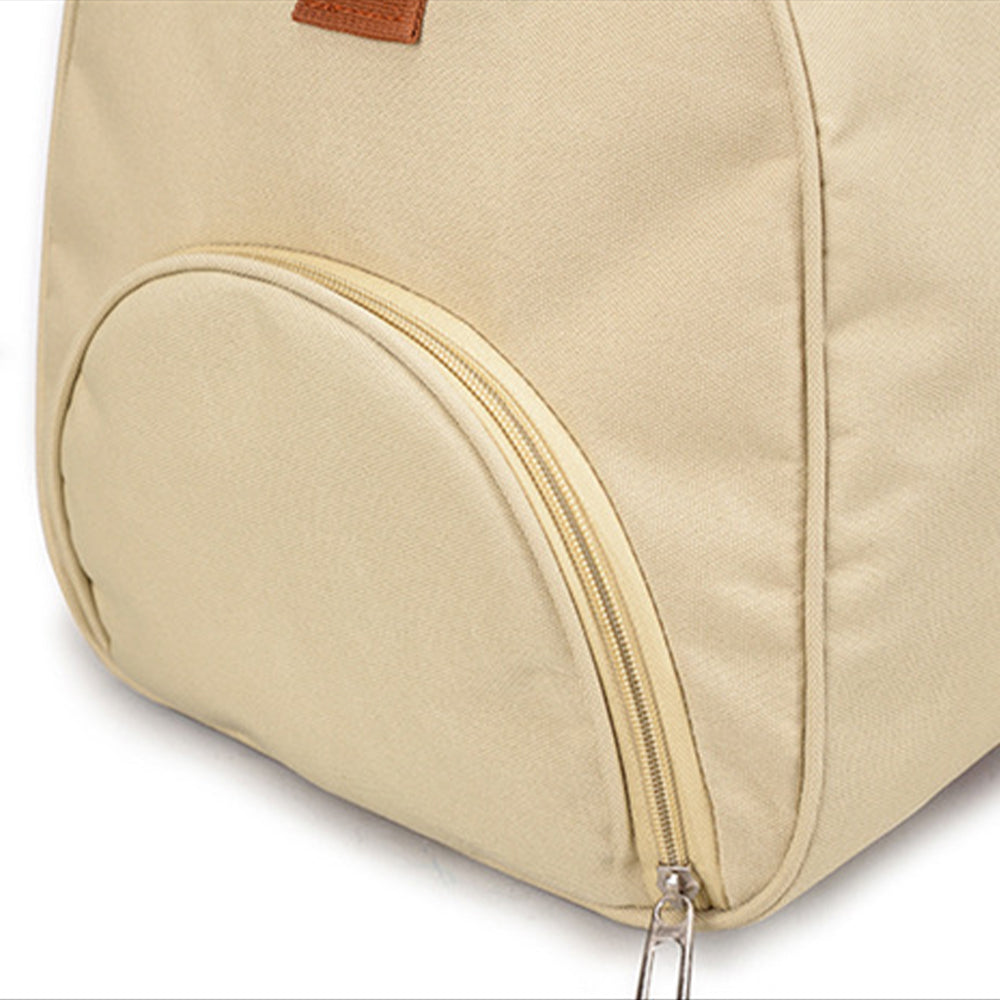 Portable Duffel Bag Travel Bag Toiletry Wash Organizer Pouch Travel Holdall Bag -Khaki
