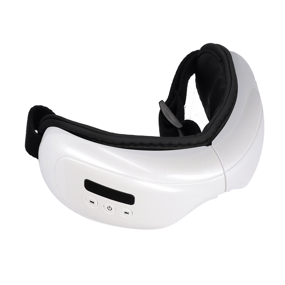 Electric Eye Massager Rechargeable Vibrate Heat Wireless Foldable Relax Protect