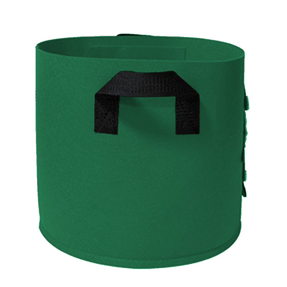 2Pcs Christmas Printed 7 Gallon Potato Grow Bags Non Woven Vegetable Planting Bags