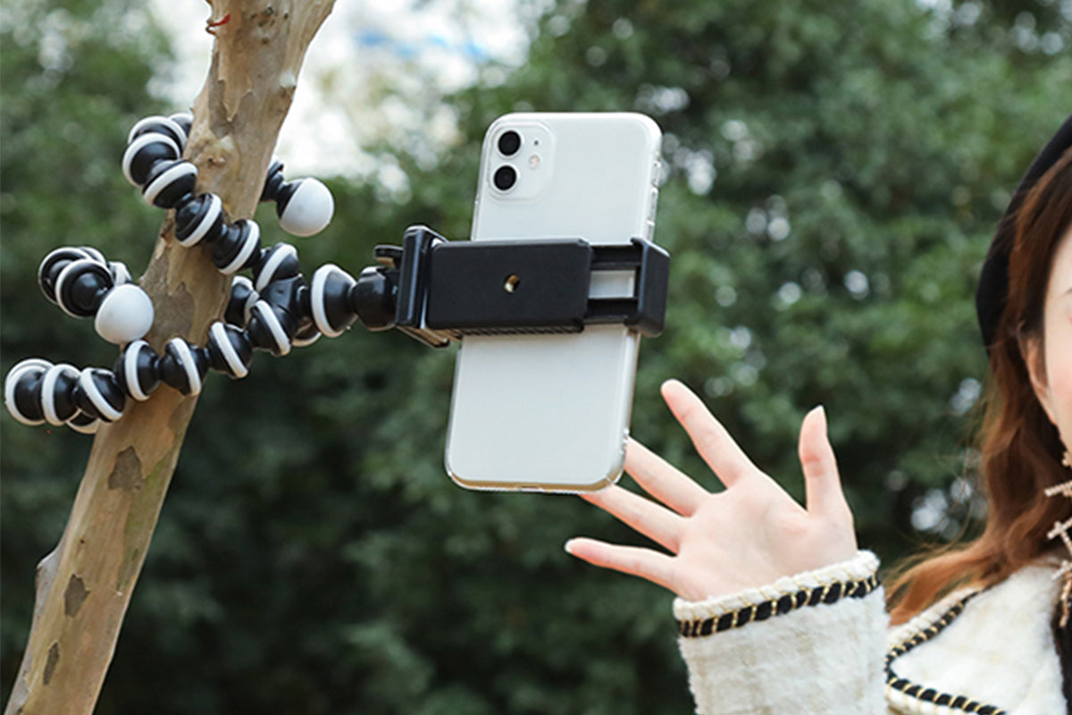 Phone Tripod Octopus Flexible Tripod for Smartphone Sports Action Camera GoPro