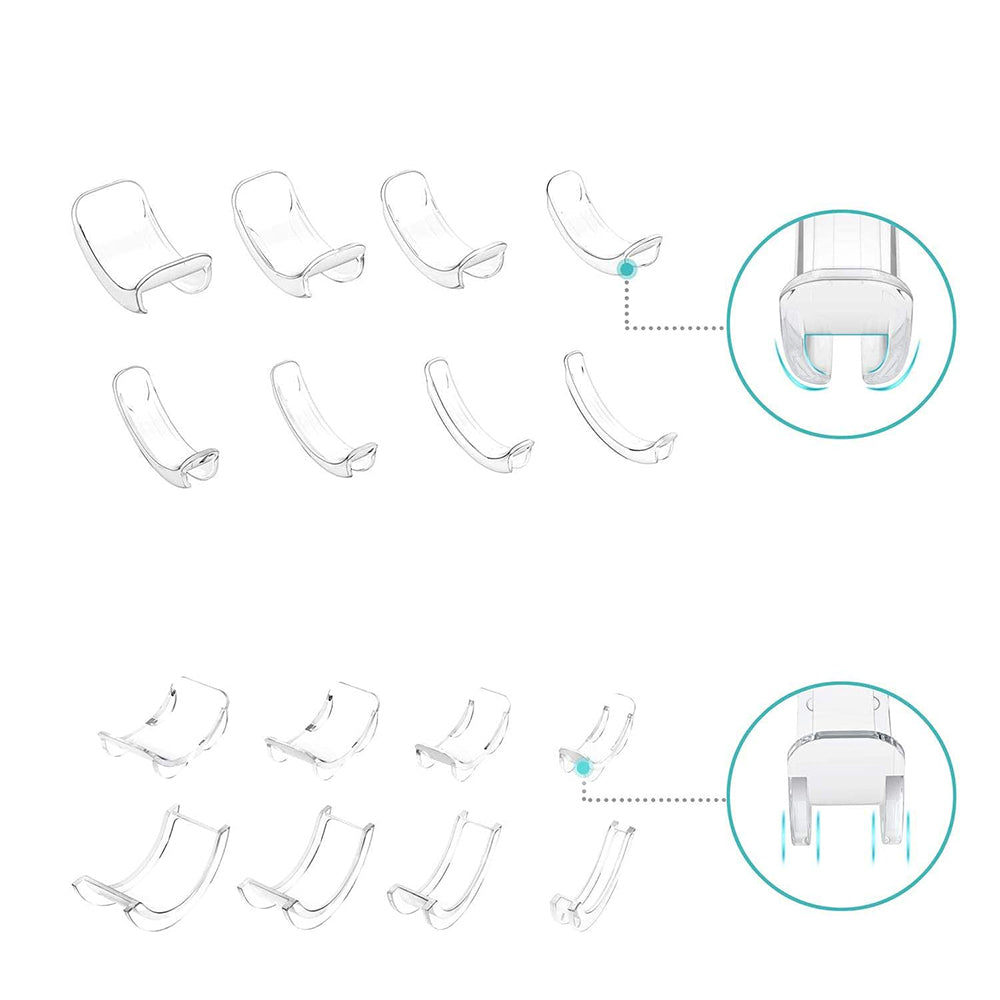 16Pcs Invisible Ring Size Reducer Adjuster Spacer for Men Women