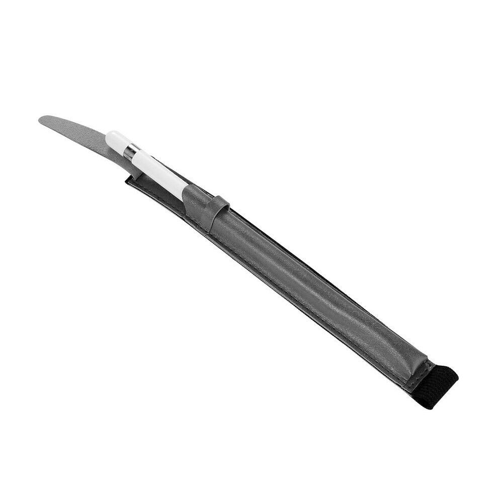 2Pcs PU Leather Pencil Case Holder Elastic Detachable Protective Sleeve Pouch for iPad Pencil